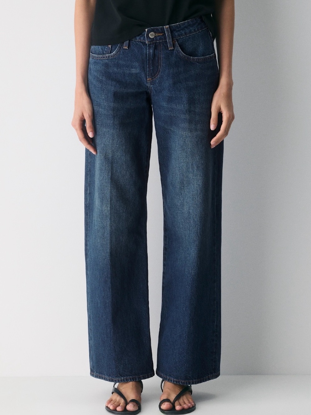 NWT Aritzia Denim Forum 90s Super Lo-Rise Baggy Jeans 27